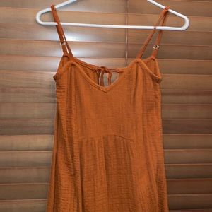 Zara Tie Back Maxi Dress with Pockets